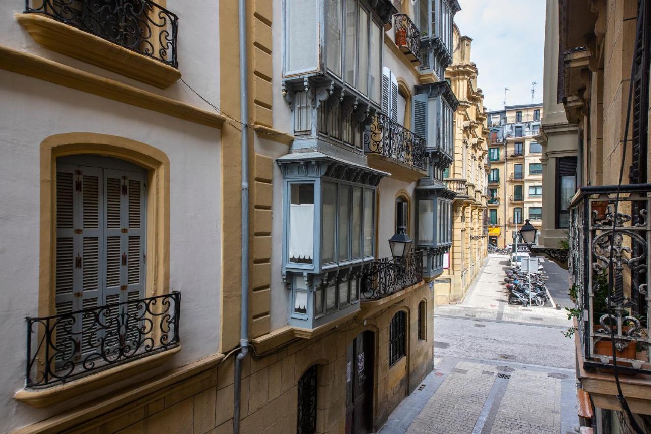 Spacious Central Old Town Apartment San Sebastian Buitenkant foto